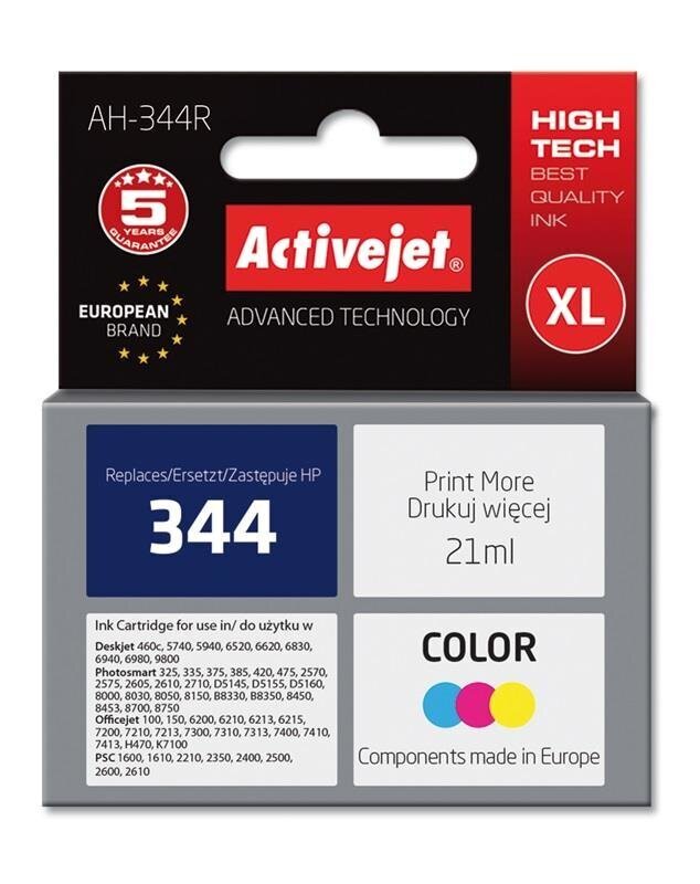 HP 344 ink 14ml color (ML) cena un informācija | Tintes kārtridži | 220.lv