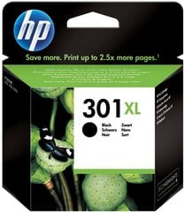 HP 301XL (CH563) Black цена и информация | Картриджи для струйных принтеров | 220.lv