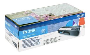 Оригинальный тонер Brother TN325C Циановый цена и информация | Картриджи для лазерных принтеров | 220.lv