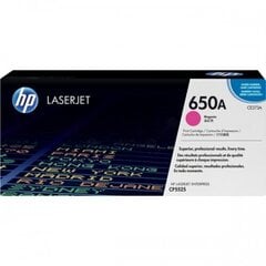 HP No.650A (CE273A), фиолетовый картридж цена и информация | Картриджи для лазерных принтеров | 220.lv