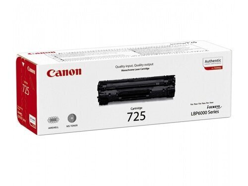 Kārtridžs Canon CRG-725, melns cena un informācija | Vīriešu T-krekli | 220.lv
