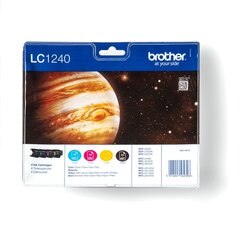 Brother LC1240, черный и цветной цена и информация | Картриджи для струйных принтеров | 220.lv