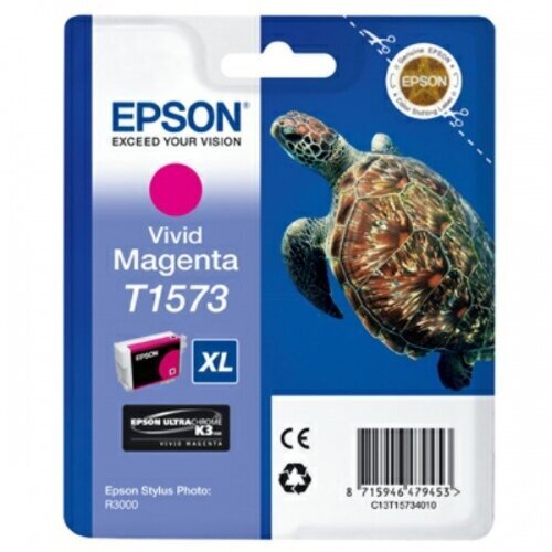 Epson T1573 Ink Cartridge, Magenta cena un informācija | Tintes kārtridži | 220.lv