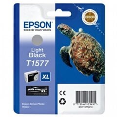 <p>EPSON T157 СВЕТЛО-ЧЕРНЫЙ КАРТРИДЖ (БЕЗ МАРКИРОВКИ)</p>
 цена и информация | Картриджи для струйных принтеров | 220.lv