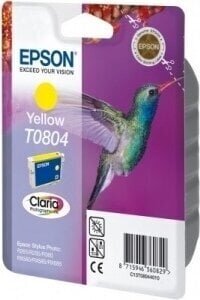 Epson T0804 (C13T08044011), dzeltena kasetne tintes printeriem цена и информация | Tintes kārtridži | 220.lv