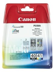 CANON PG-40/CL-41 Multi Pack (2 cartridges) цена и информация | Картриджи для струйных принтеров | 220.lv