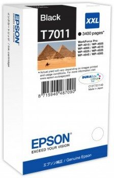 EPSON WP4000/4500 INK C. XXL BLACK 3.4K cena un informācija | Tintes kārtridži | 220.lv