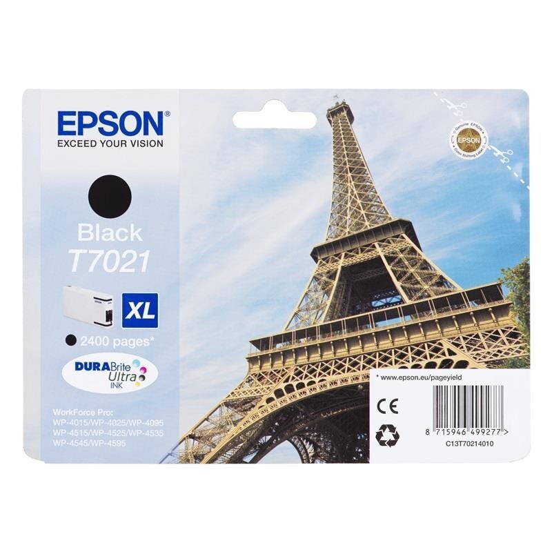 Epson T7021 Ink Cartridge, Black цена и информация | Tintes kārtridži | 220.lv