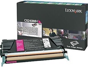 Лазерный картридж Lexmark (C5240MH), фиолетовый цена и информация | Картриджи для лазерных принтеров | 220.lv