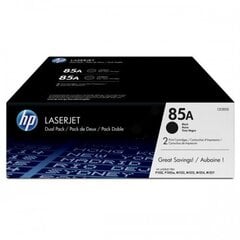 HP CE285AD No.85A, двойная упаковка, черный картридж цена и информация | Картриджи для лазерных принтеров | 220.lv
