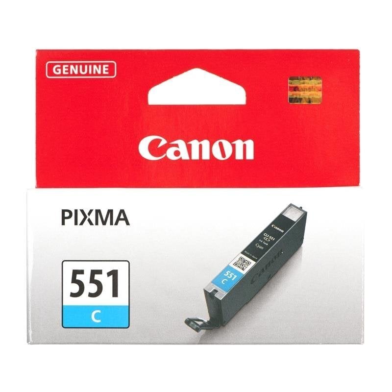 CANON CLI-551 C Tinte cyan 7ml cena un informācija | Tintes kārtridži | 220.lv