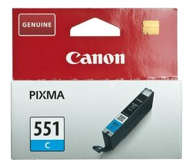 CANON CLI-551 C Tinte cyan 7ml цена и информация | Картриджи для струйных принтеров | 220.lv