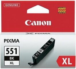 Kārtridžs Canon CLI-551XL, melna цена и информация | Картриджи для струйных принтеров | 220.lv