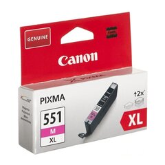 Canon CLI-551XL M Ink Cartridge, Magenta цена и информация | Картриджи для струйных принтеров | 220.lv