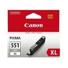 CANON CLI-551XL GY ink grey 11мл цена и информация | Картриджи для струйных принтеров | 220.lv