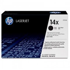 HP No.14X (CF214X), melna kasetne cena un informācija | Kārtridži lāzerprinteriem | 220.lv