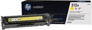 Картридж для принтера HP 312A (CF382A), желтый цена и информация | Картриджи для лазерных принтеров | 220.lv