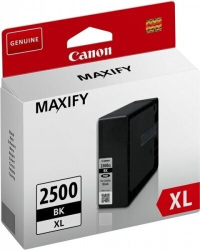 Canon PGI-2500XL BLACK 9254B001 цена и информация | Tintes kārtridži | 220.lv