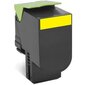 Lexmark 80C2HYE Cartridge, Yellow, 3000 цена и информация | Kārtridži lāzerprinteriem | 220.lv