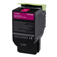 Lexmark 70C2HME Cartridge, Magenta, 3000 цена и информация | Картриджи для лазерных принтеров | 220.lv