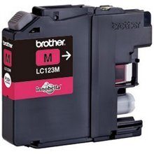 Brother LC123M Ink Cartridge, Magenta цена и информация | Картриджи для струйных принтеров | 220.lv