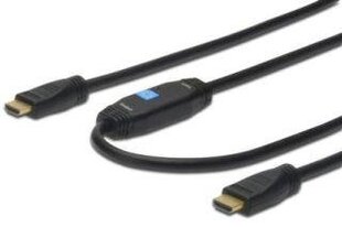 Digitus HDMI > HDMI (ST-ST) DIGIUS 15 м Черный цена и информация | Кабели и провода | 220.lv