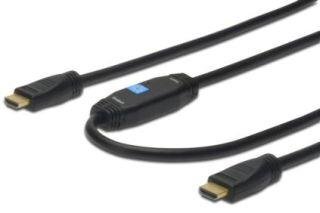Digitus, HDMI-A, 15 m cena un informācija | Kabeļi un vadi | 220.lv