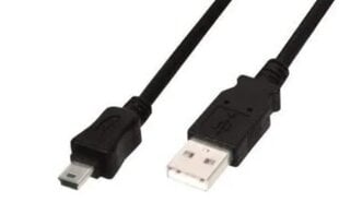 Assmann, USB A - USB Mini-B, 1 м цена и информация | Кабели и провода | 220.lv