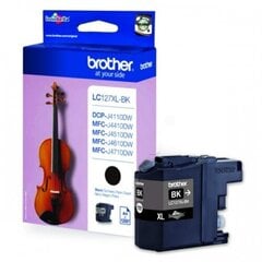 Чернильный картридж Brother LC127XLBKBP2 Black dual pack | MFC-J4510DW цена и информация | Картриджи для струйных принтеров | 220.lv