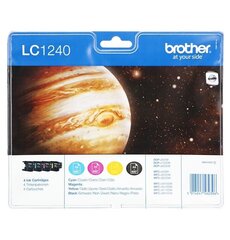 Картридж Brother MULTIPACK LC1240VALBP DO DCP-Jx25DW/MFC-Jx910DW цена и информация | Картриджи для струйных принтеров | 220.lv