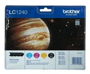 Картридж Brother MULTIPACK LC1240VALBP DO DCP-Jx25DW/MFC-Jx910DW цена и информация | Картриджи для струйных принтеров | 220.lv