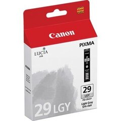 CANON PGI-29LGY Ink Light-Grey for Pro-1 цена и информация | Картриджи для струйных принтеров | 220.lv