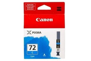 Ёмкость для голубых чернил CANON PGI-72 C, 14 мл, для PIXMA-PRO 10 цена и информация | Картриджи для струйных принтеров | 220.lv