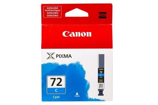 Zila tintes tvertne CANON PGI-72 C, 14 ml, PIXMA-PRO 10 цена и информация | Tintes kārtridži | 220.lv