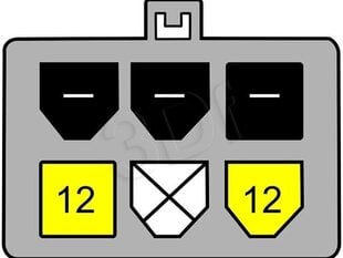 Delock cable Power SATA 15 pin > 6 pin PCI Express, 0,21m цена и информация | Кабели и провода | 220.lv