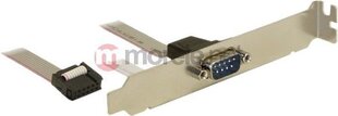 Delock Slot Bracket COM 9PIN (DB9M) cena un informācija | Delock Datortehnika | 220.lv