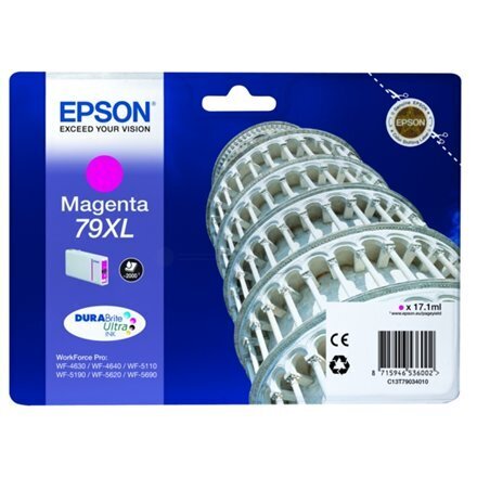 Kārtridžs Epson C13T79034010, 17,1 ml, krāsa magenta (fuksīna) цена и информация | Tintes kārtridži | 220.lv