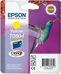 Ink Epson T0804 yellow | Stylus Photo R265/285/360,RX560/585/685 cena un informācija | Tintes kārtridži | 220.lv