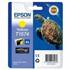 Epson T1574 Yellow Yellow cena un informācija | Tintes kārtridži | 220.lv