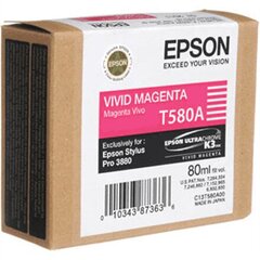 Epson T580A Magenta Vivid cena un informācija | Tintes kārtridži | 220.lv