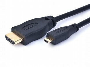 Kabelis HDMI-micro HDMI (A-D), 1,8 m цена и информация | Кабели и провода | 220.lv