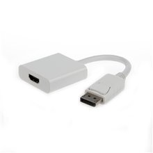 GEMBIRD ADAPTERIS DISPLAYPORT(M) > HDMI (F) (24+5) DUAL LINK 10 CM cena un informācija | Gembird Datortehnika | 220.lv