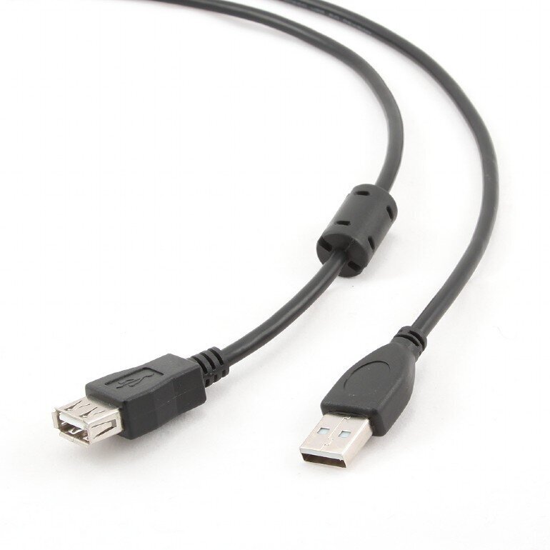 Gembird USB pagarinātājs USB 2.0 A (M) - (F), 4.5m cena un informācija | Kabeļi un vadi | 220.lv