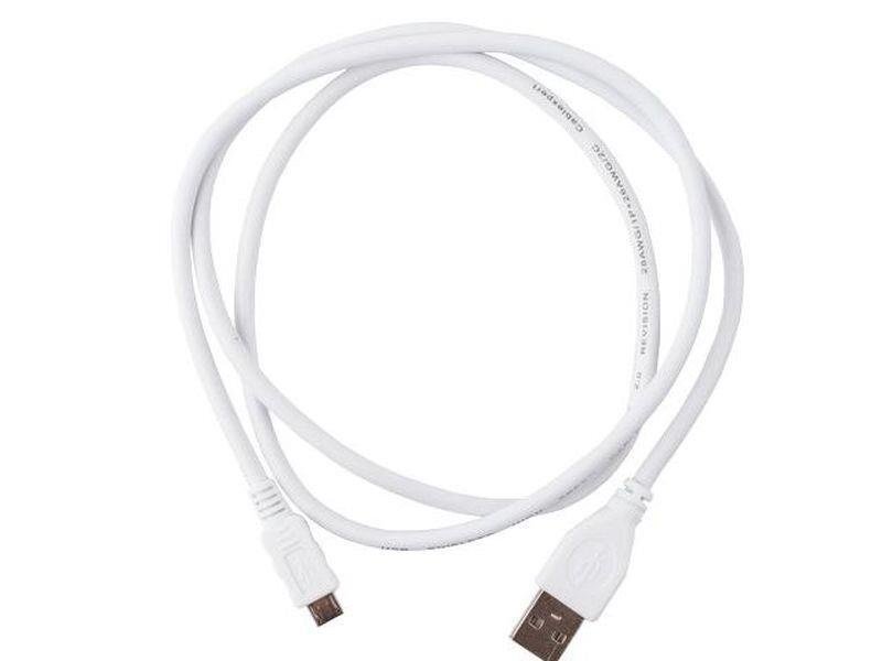 GEMBIRD kabelis MIKRO USB 2.0 1M balts цена и информация | Kabeļi un vadi | 220.lv