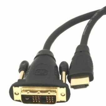 Gembird, DVI-D/HDMI, 5 m цена и информация | Kabeļi un vadi | 220.lv