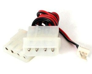 Gembird Internal power adapter cable for 12 V cooling fan цена и информация | Кабели и провода | 220.lv