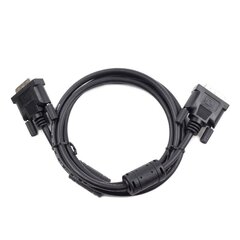 КАБЕЛЬ ДЛЯ МОНИТОРА DVI-D(24+1) M/M 4.5M DUAL LINK BLACK цена и информация | Кабели и провода | 220.lv