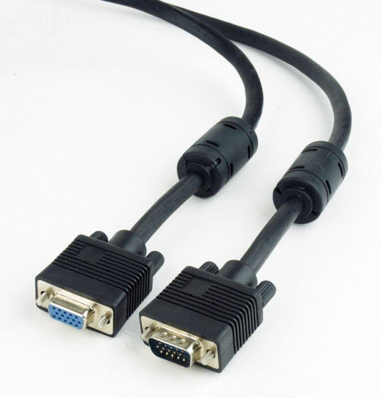 Gembird VGA Extension Cable HD15M/F, 1.8m cena un informācija | Kabeļi un vadi | 220.lv