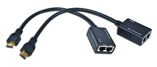 Gembird HDMI extender, 30 m цена и информация | Адаптеры и USB разветвители | 220.lv