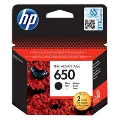 Tintes kārtridžs printerim HP 650 (CZ101AE), melns цена и информация | Tintes kārtridži | 220.lv